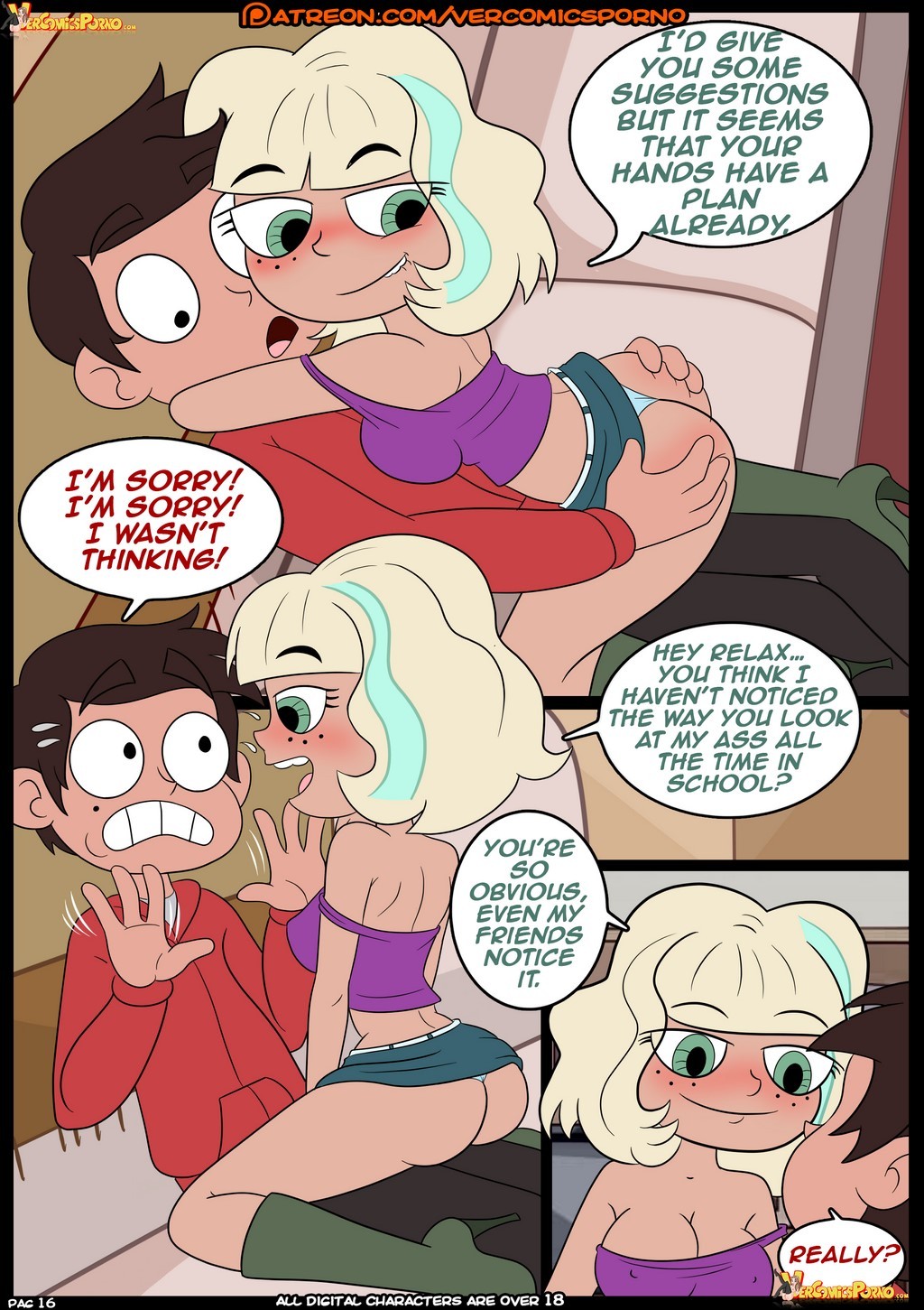 Star vs the forces of evil rule 34 comics