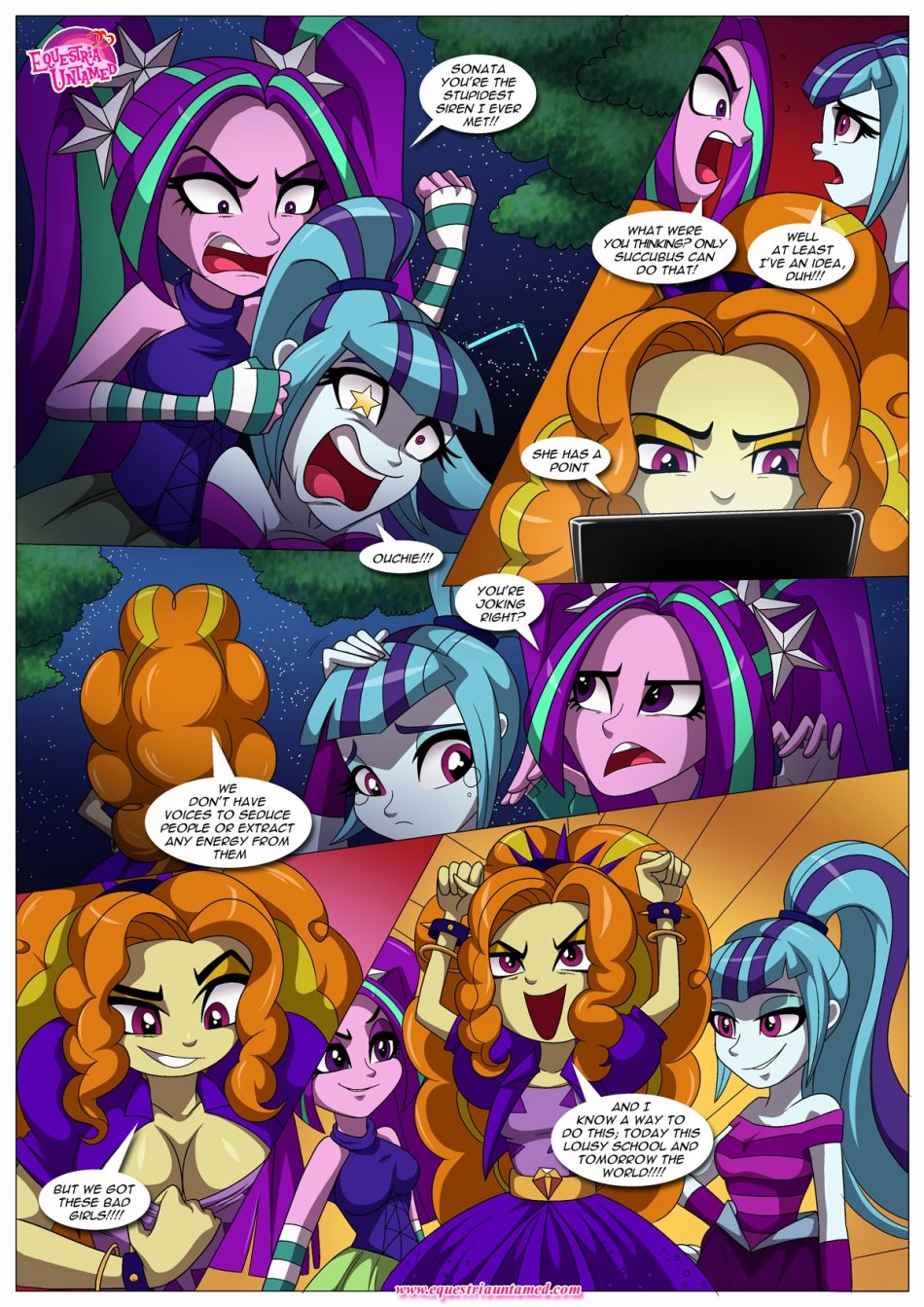 Porn comic mlp the dazzlings