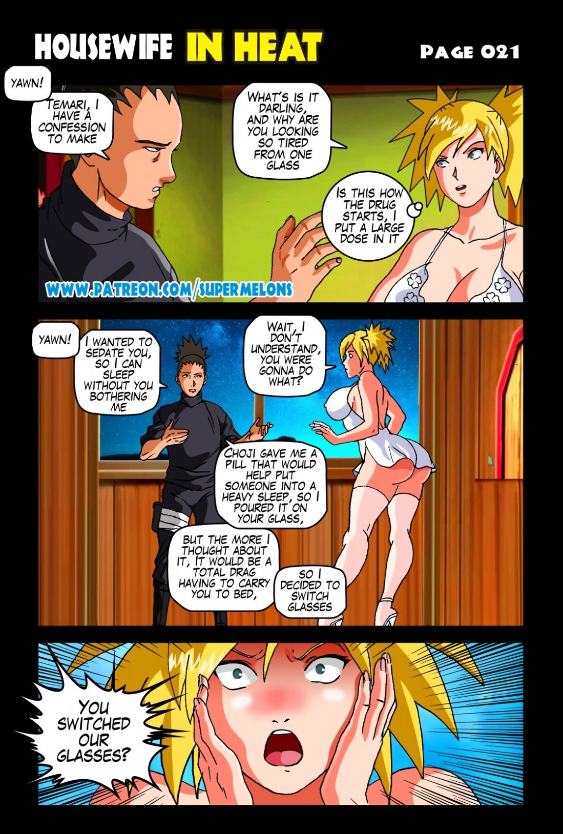 Housewife In Heat - Temari porn comic - the best cartoon porn comics, Rule  34 | MULT34