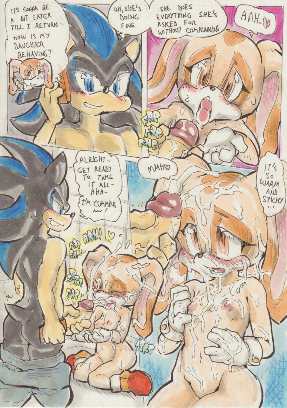 Rule 34 cream the rabbit