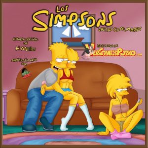 Marge nackt simpsons Cartoon Bart