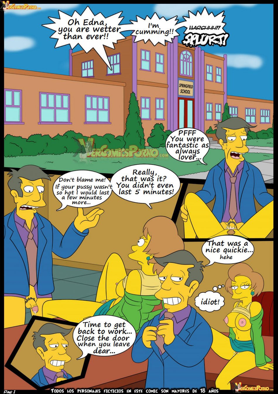 Simpsons xxx ver comics porno los simsons 5