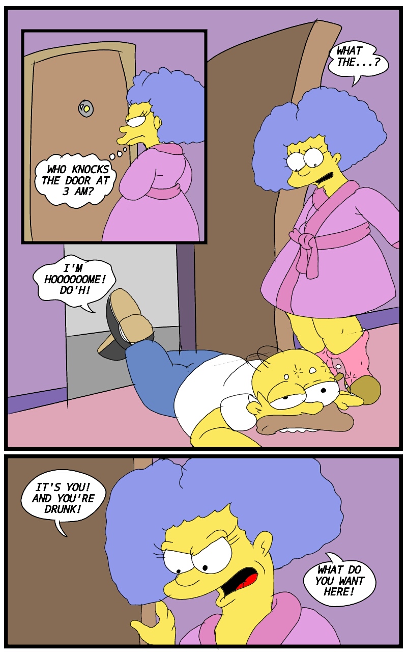 The simpsons patty and selma porn comic