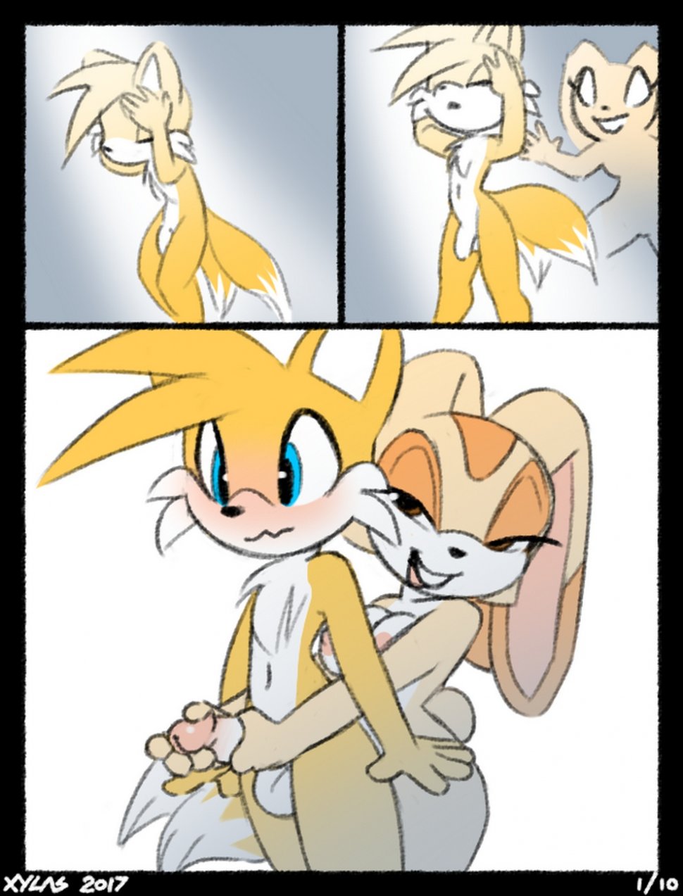 Tails the fox and cream the rabbit porn comic