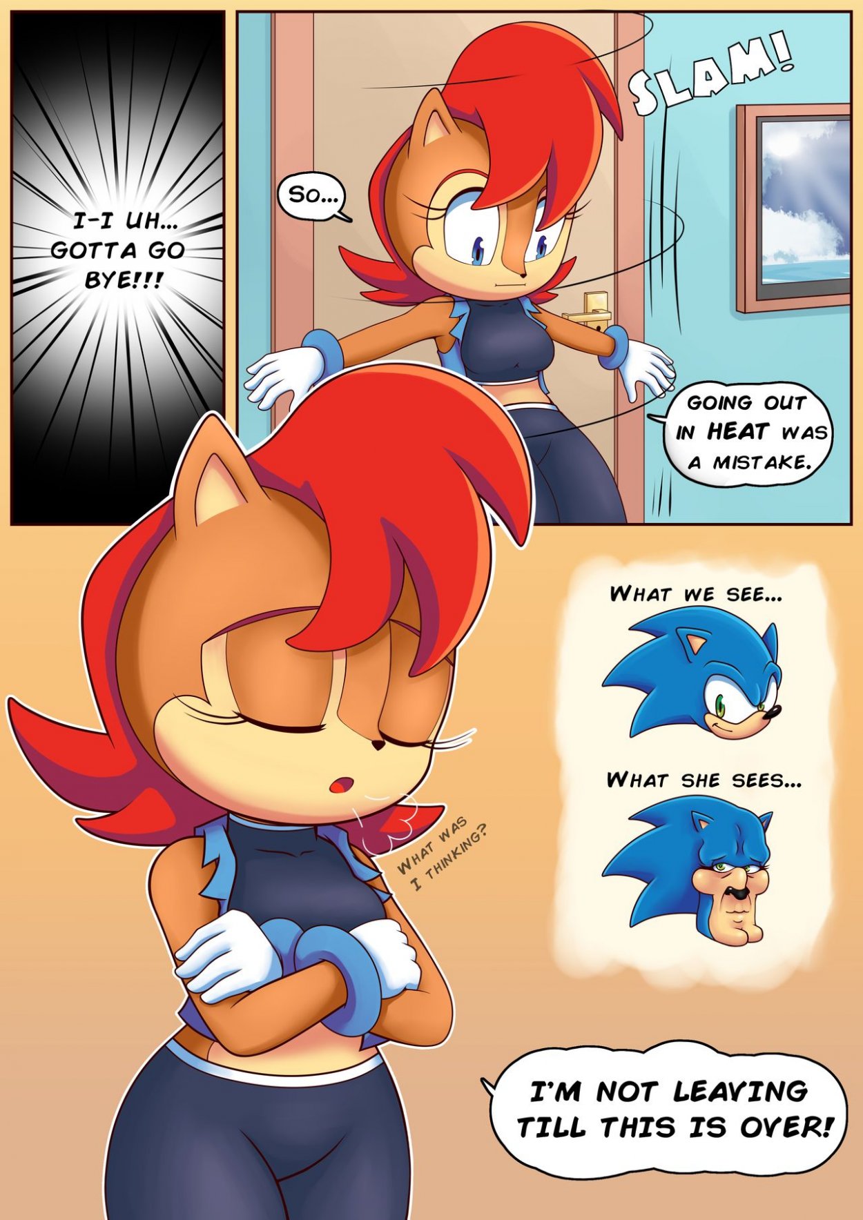 Sonic and sally porn comic