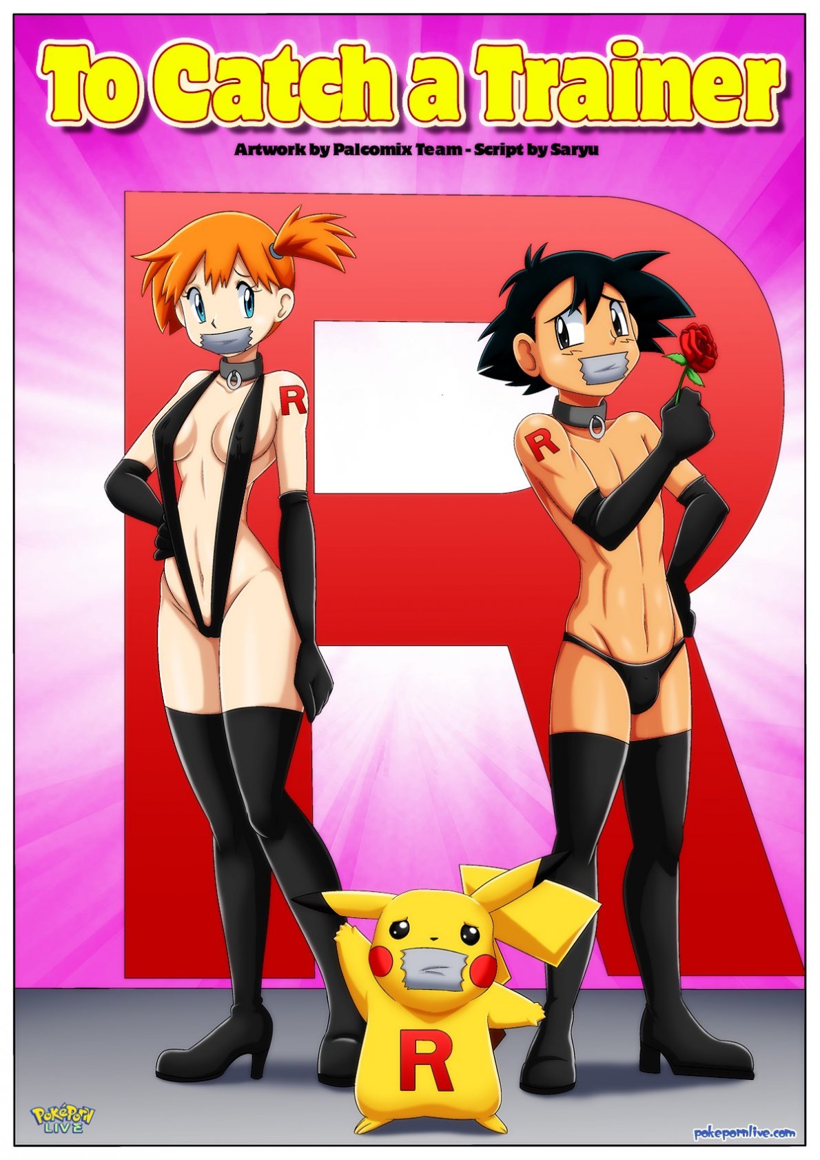 Pokemon and trainer porn