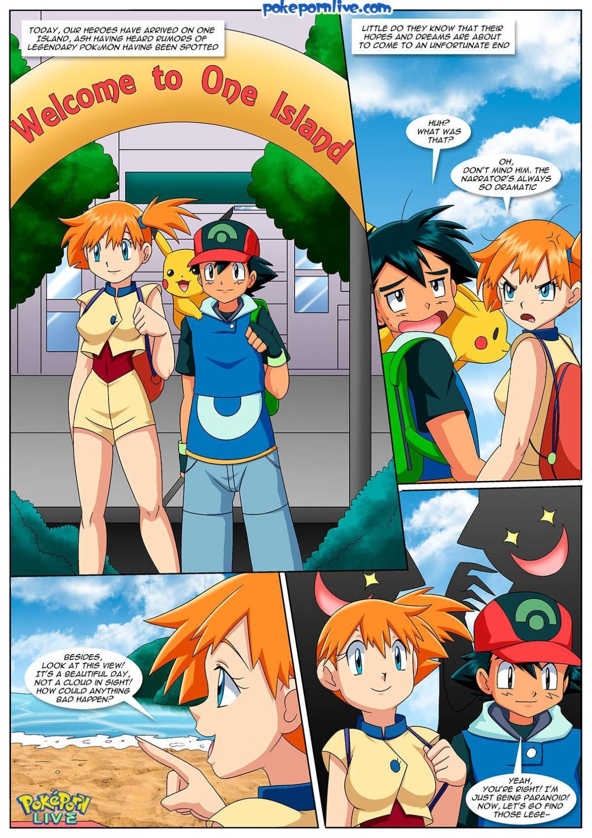Pokemon to catch a trainer porn comic