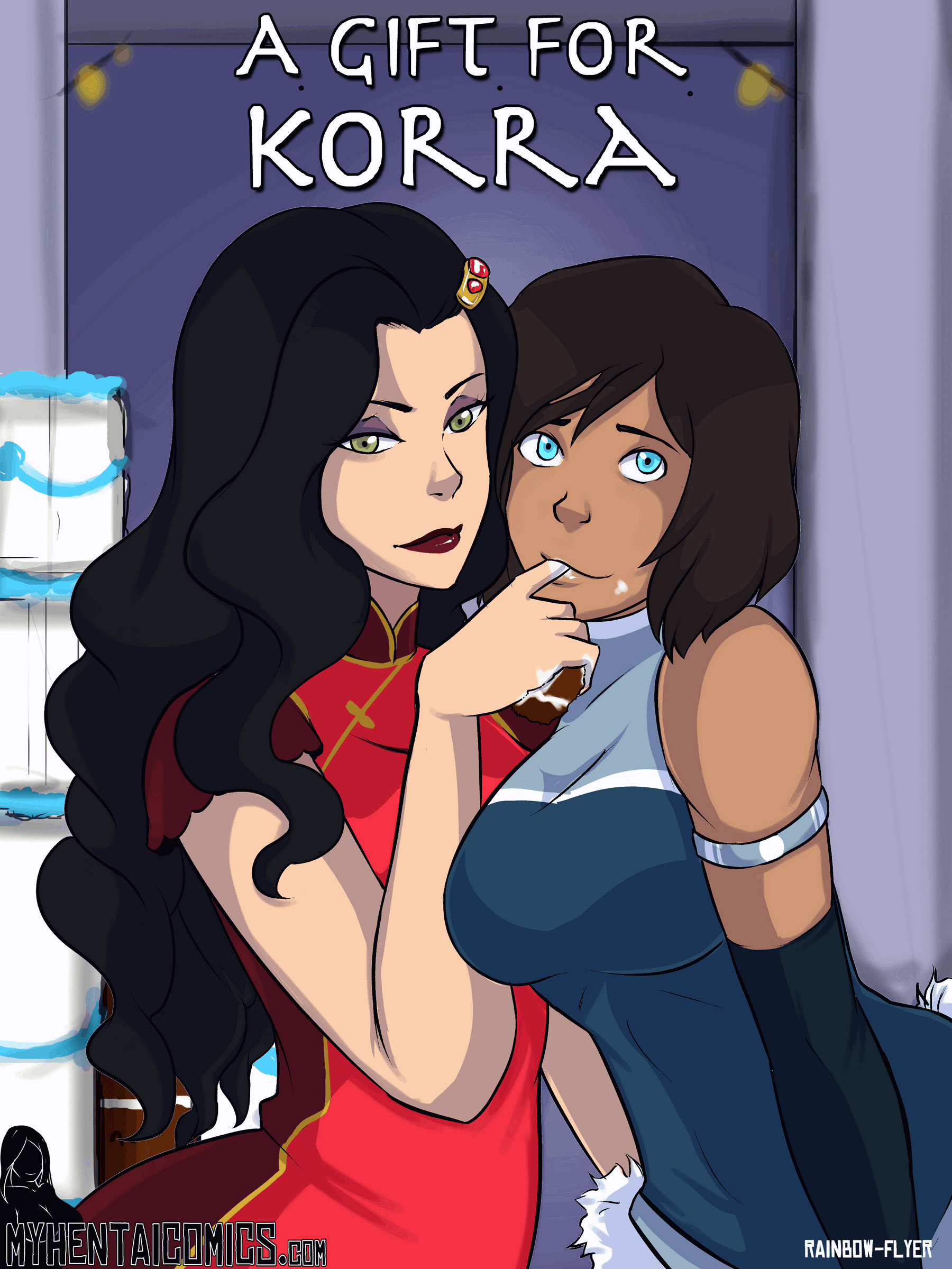 A Gift For Korra porn comic page 01