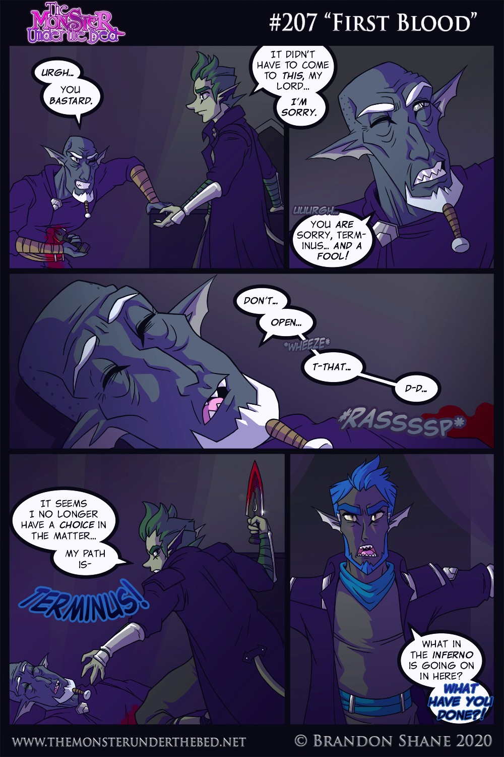 The monster under the bed page 207