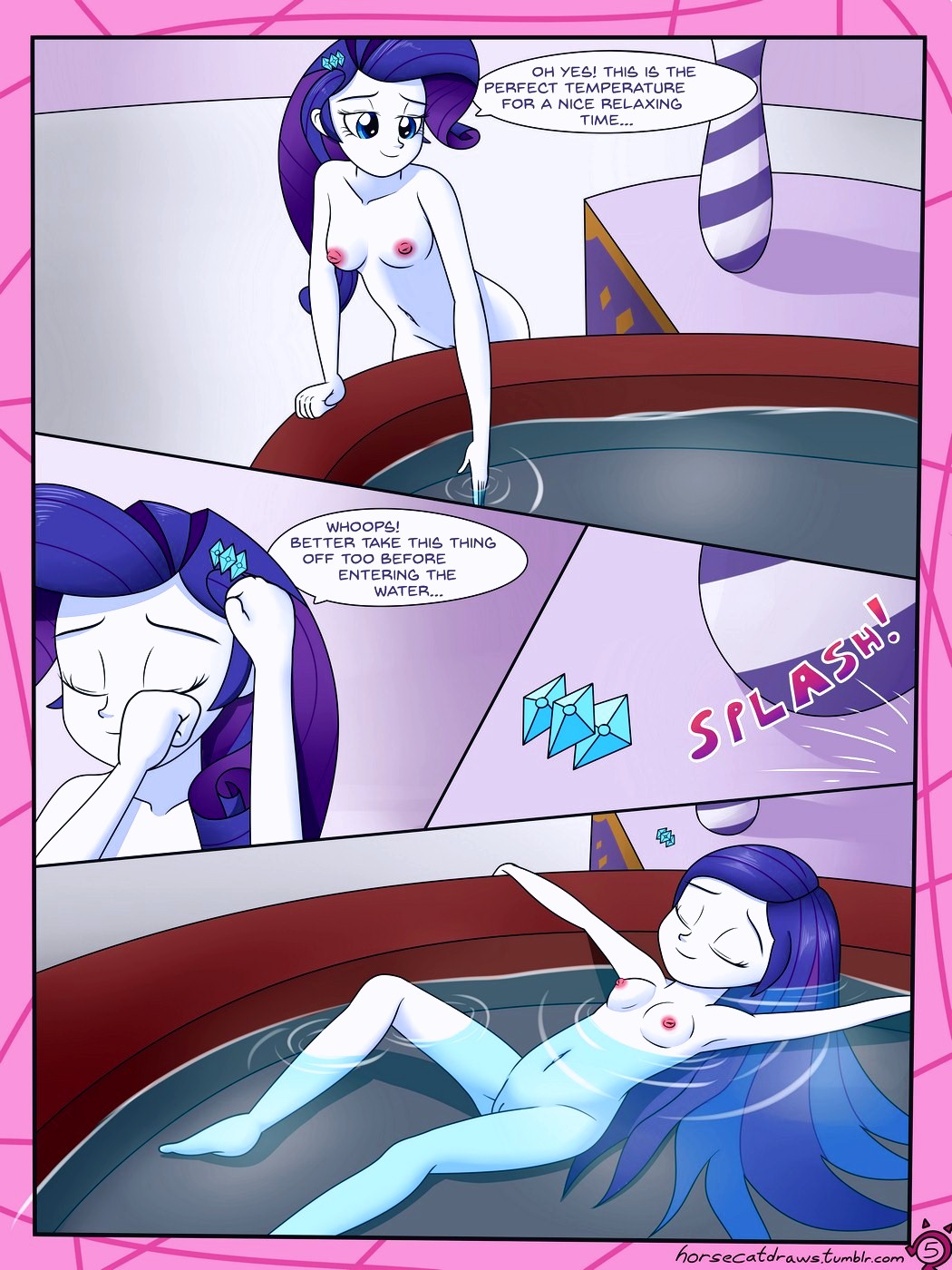 A very normal day at the spa page 05
