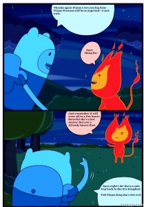 Adult time porn comic page 001 on category Adventure Time