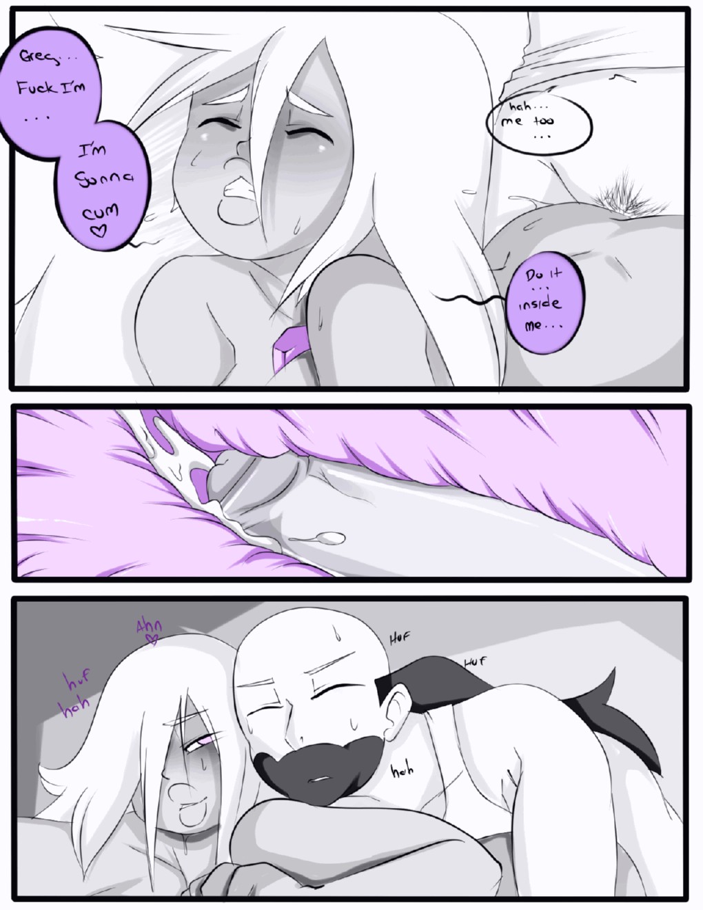 Amethyst's drinking problem porn comic page 009