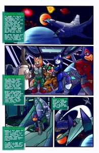 Assault and Flattery porn comic page 001 on category Star Fox