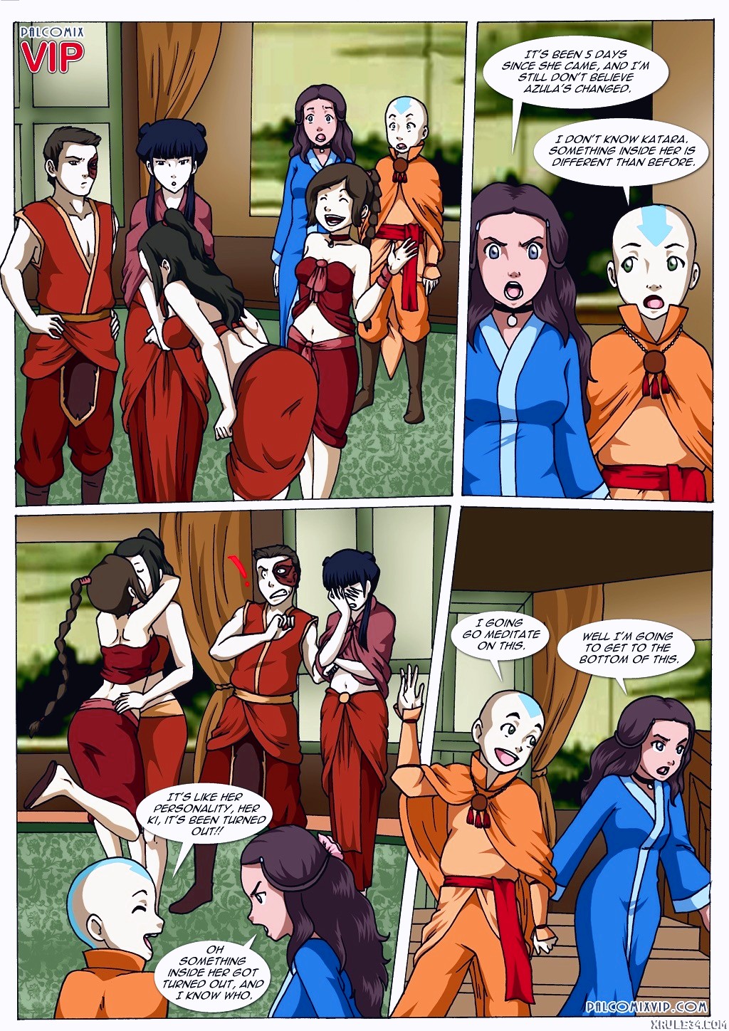 Avatar The Last Jizzbender 2 comic page 002