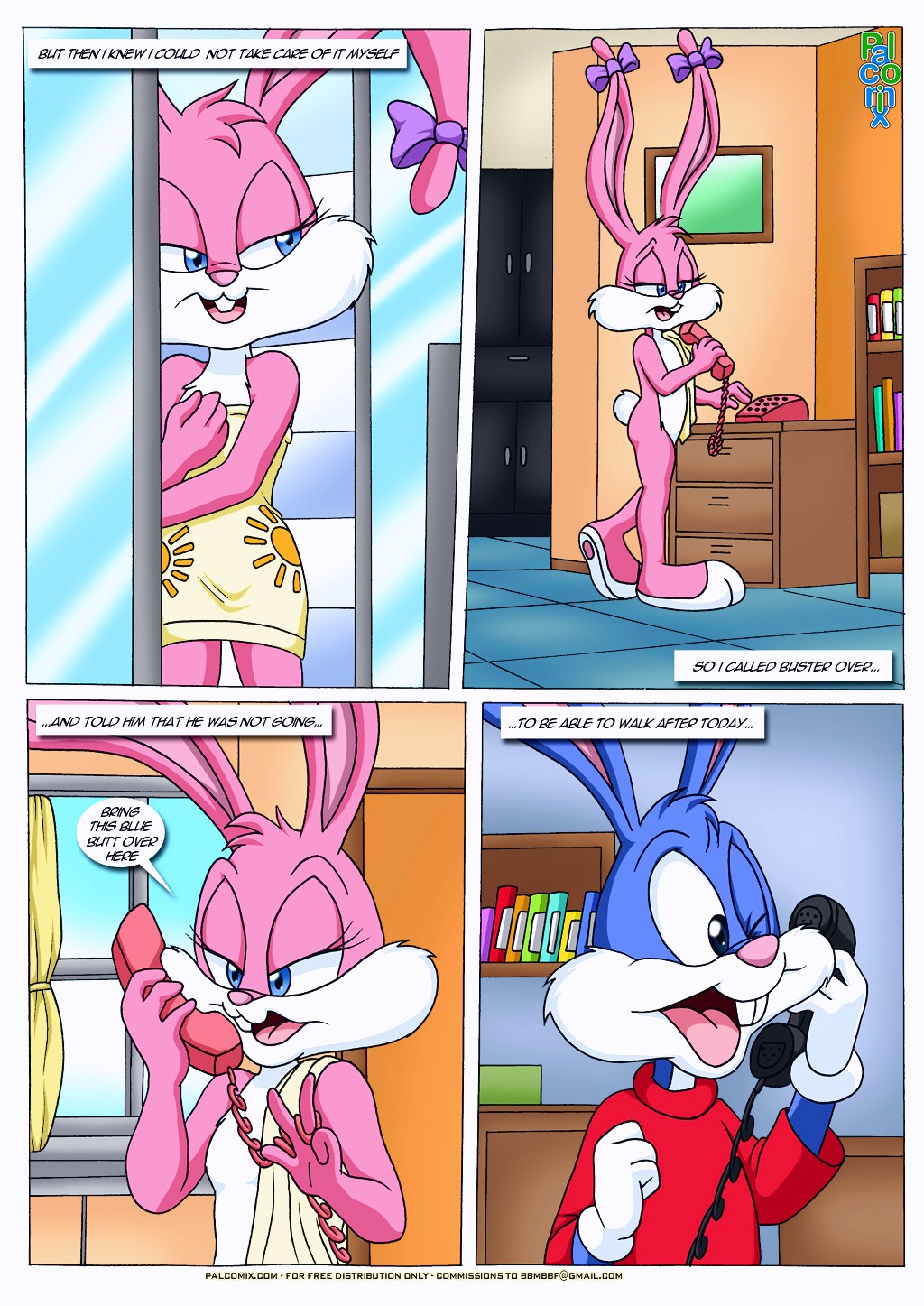 Babs Bunny Porn - Babs in Heat porn comic - the best cartoon porn comics, Rule 34 | MULT34