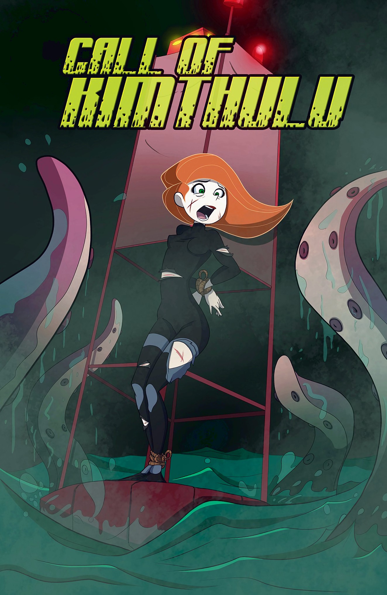 Call of Kimthulu porn comic page 001 on category Kim Possible