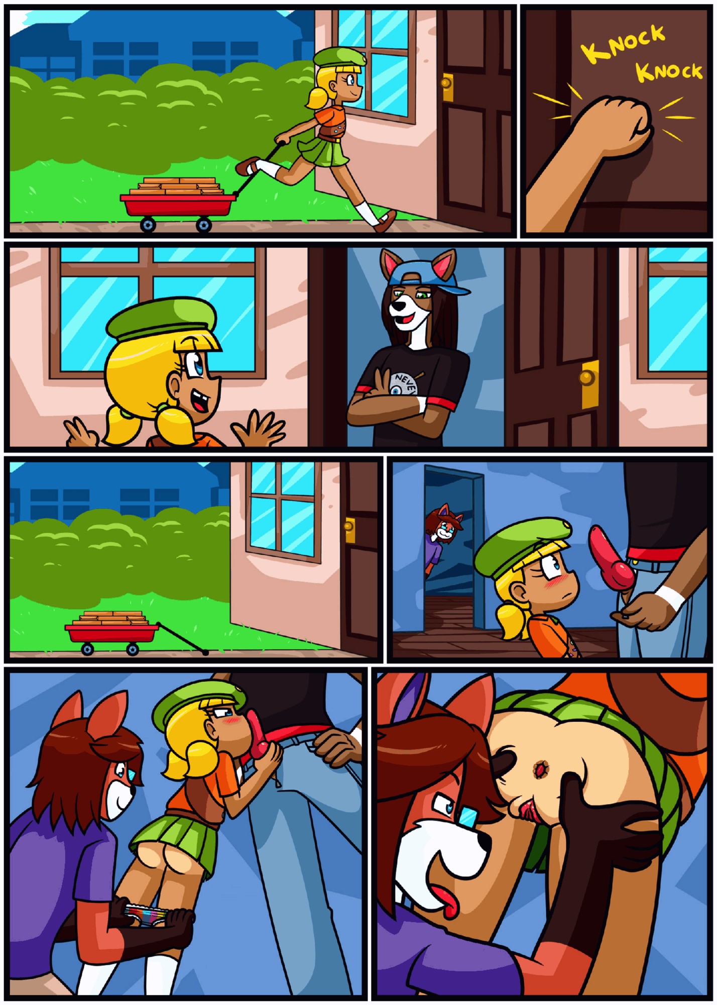 Double Dipping porn comic page 002