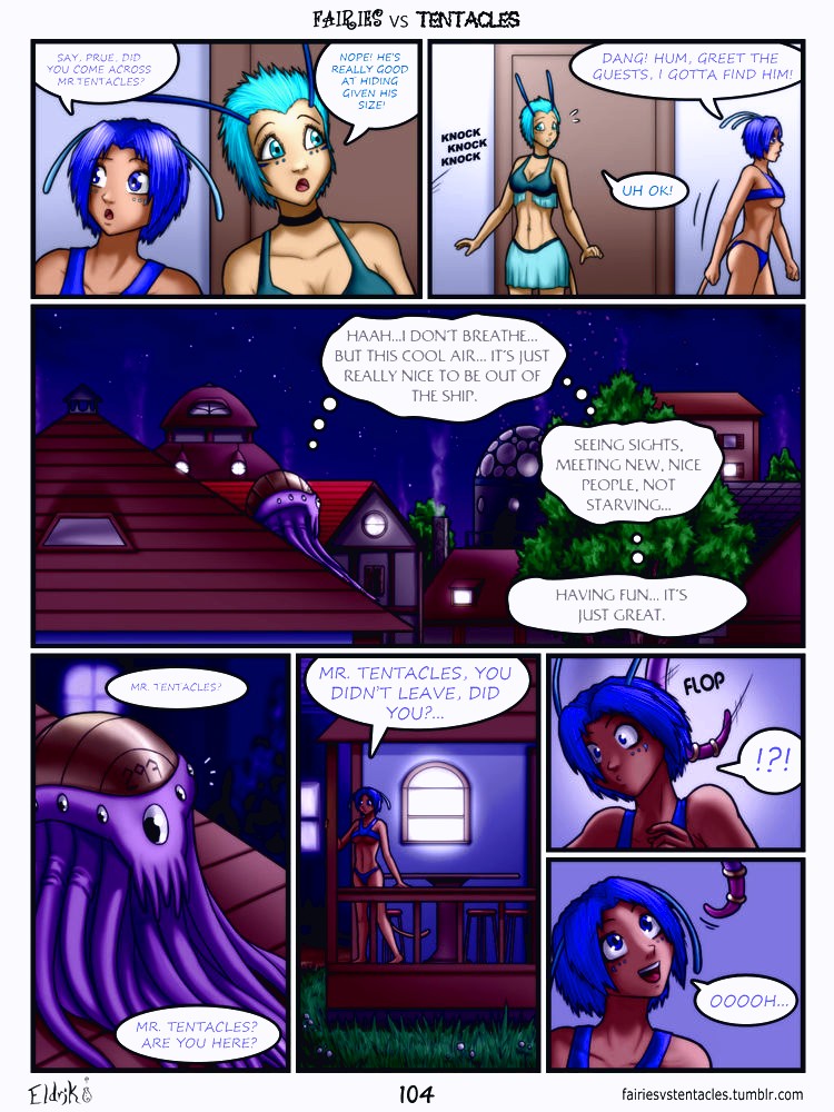 Fairies vs Tentacles page 105