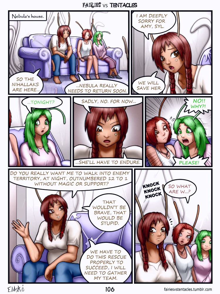 Fairies vs Tentacles page 107