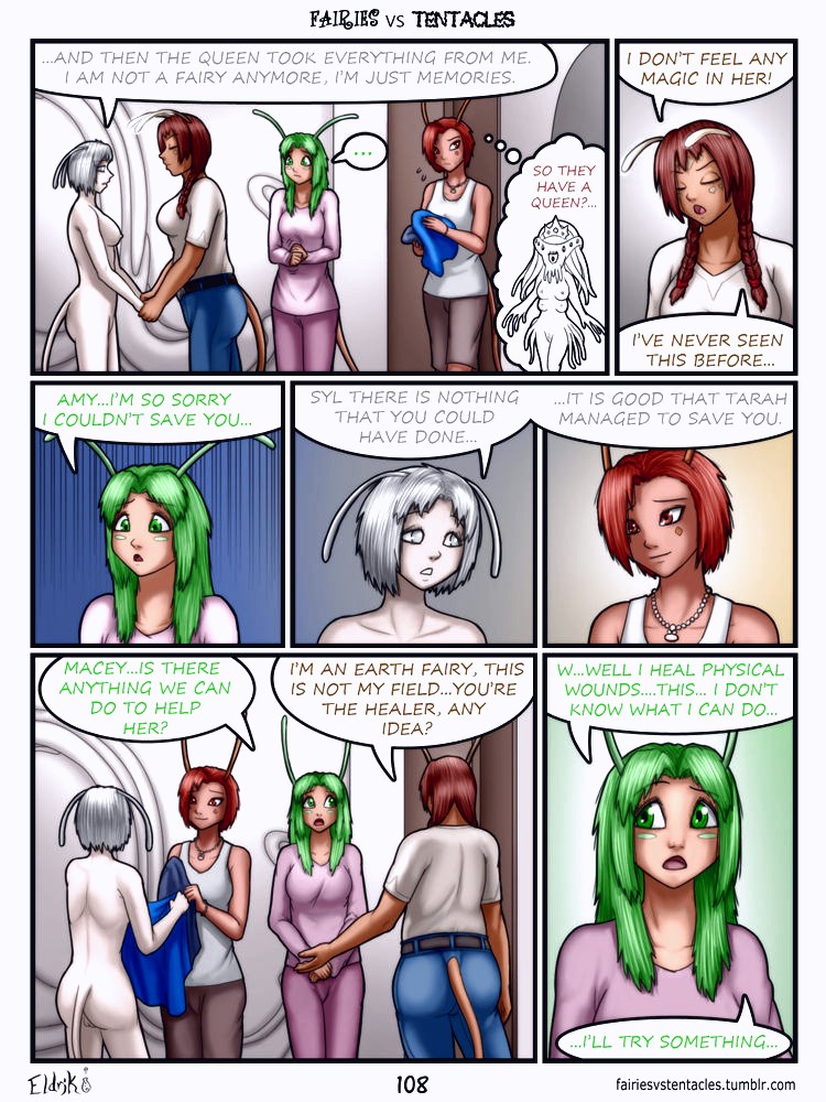 Fairies vs Tentacles page 109