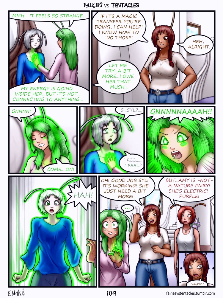 Fairies vs Tentacles page 110