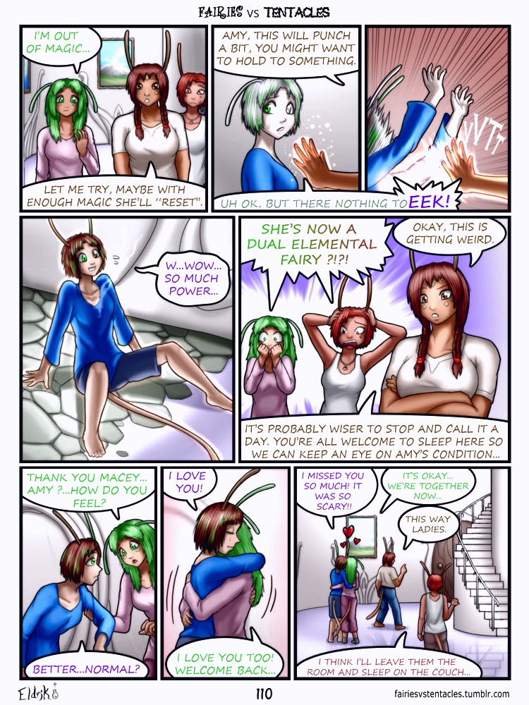 Fairies vs Tentacles page 111