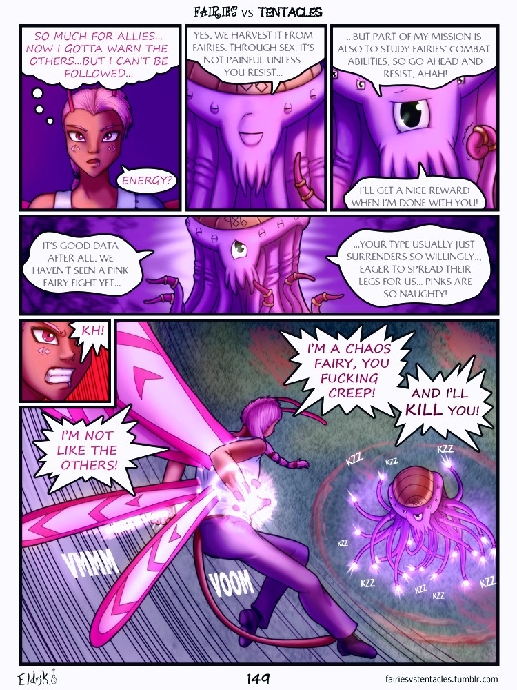 Fairies vs Tentacles page 150