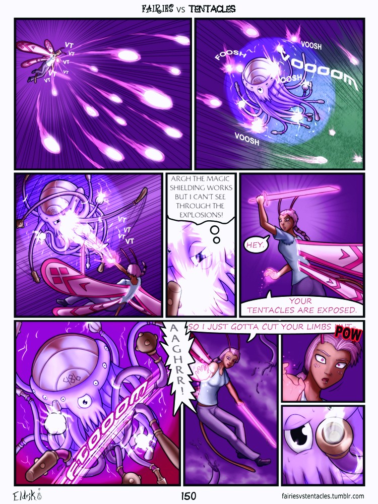 Fairies vs Tentacles page 151