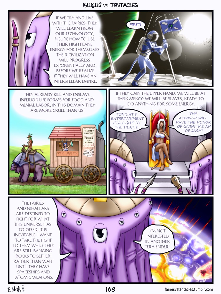 Fairies vs Tentacles page 164