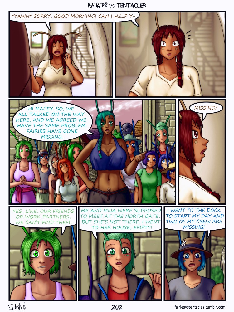 Fairies vs Tentacles page 203