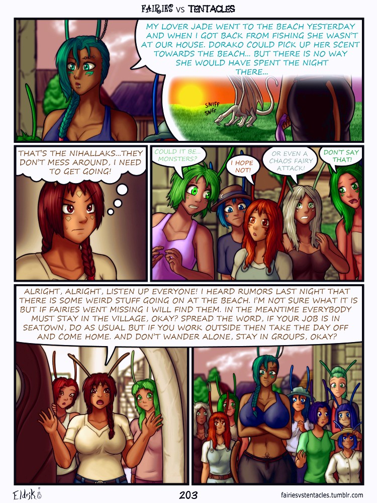 Fairies vs Tentacles page 204
