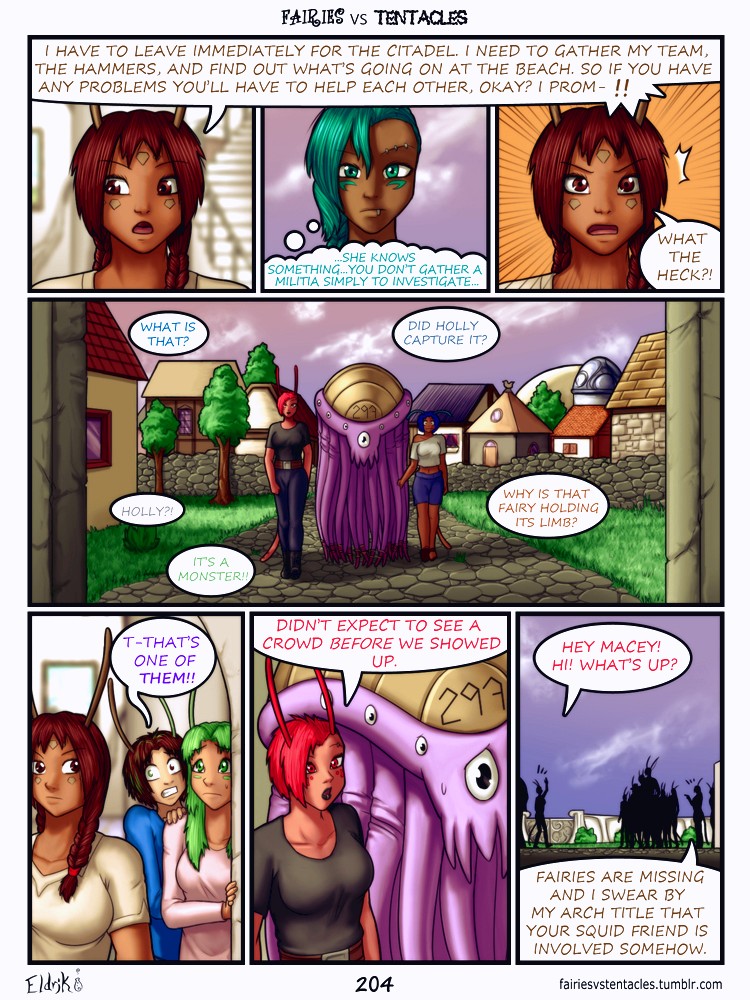Fairies vs Tentacles page 205