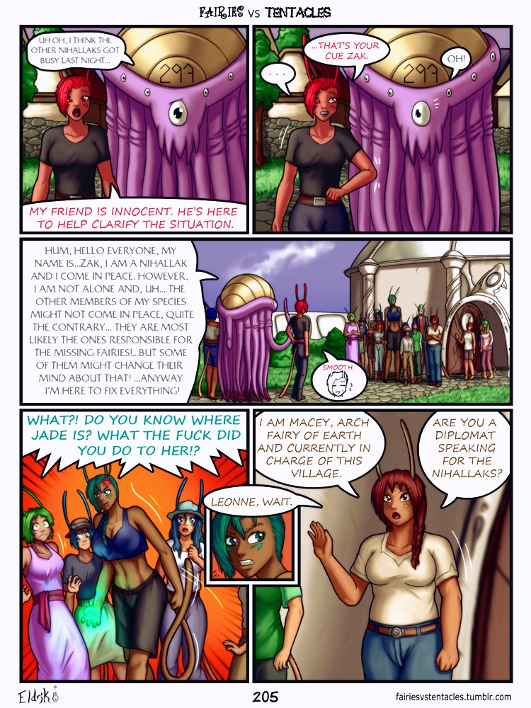 Fairies vs Tentacles page 206