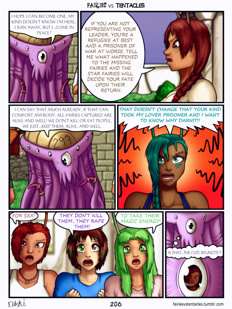Fairies vs Tentacles page 207