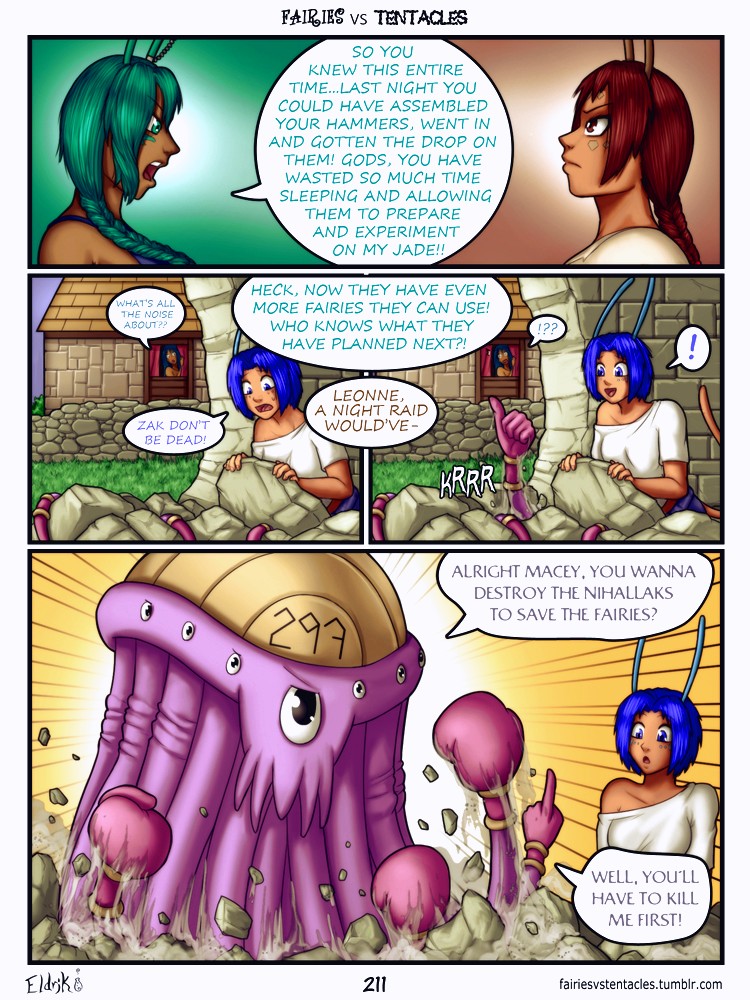 Fairies vs Tentacles page 212