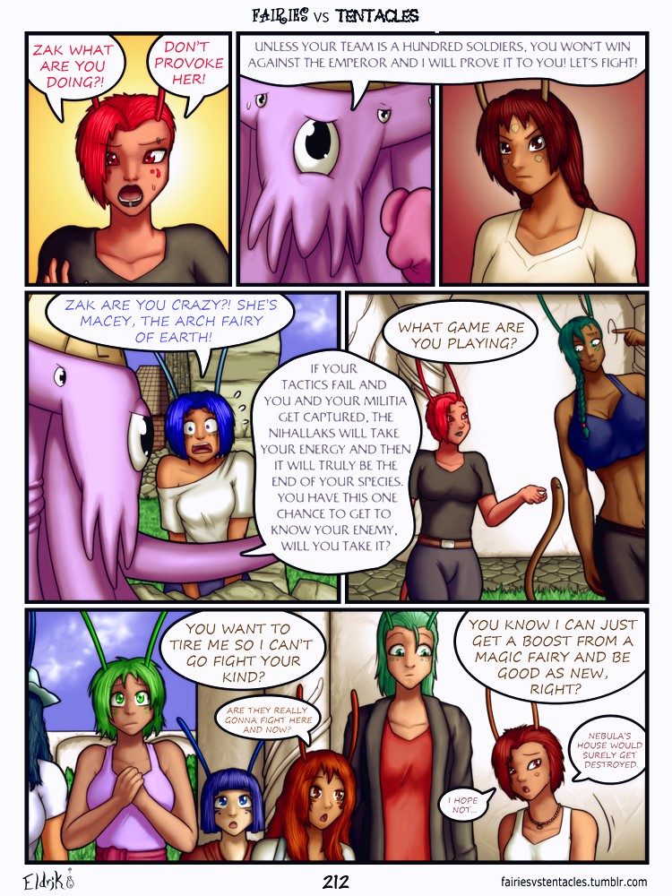 Fairies vs Tentacles page 213
