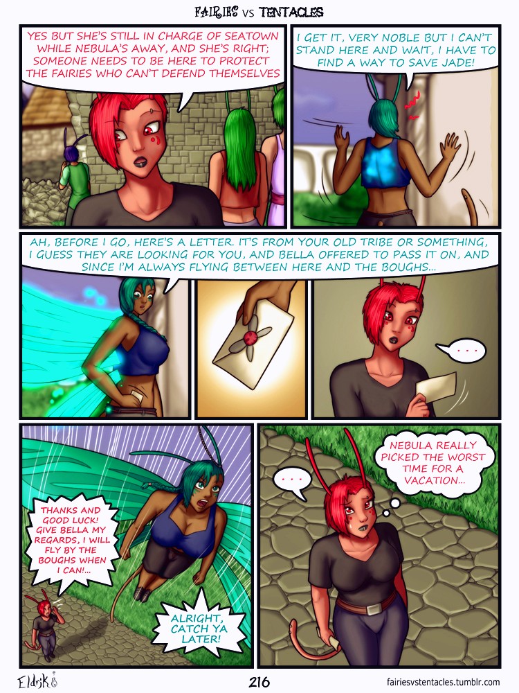 Fairies vs Tentacles page 217