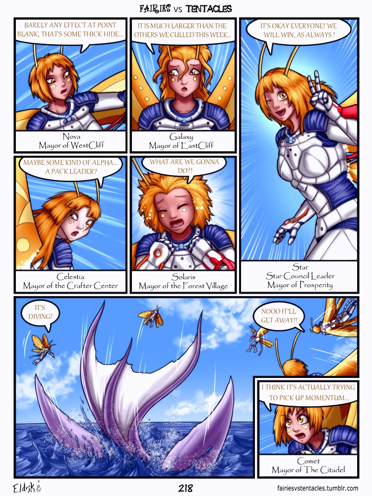 Fairies vs Tentacles page 219