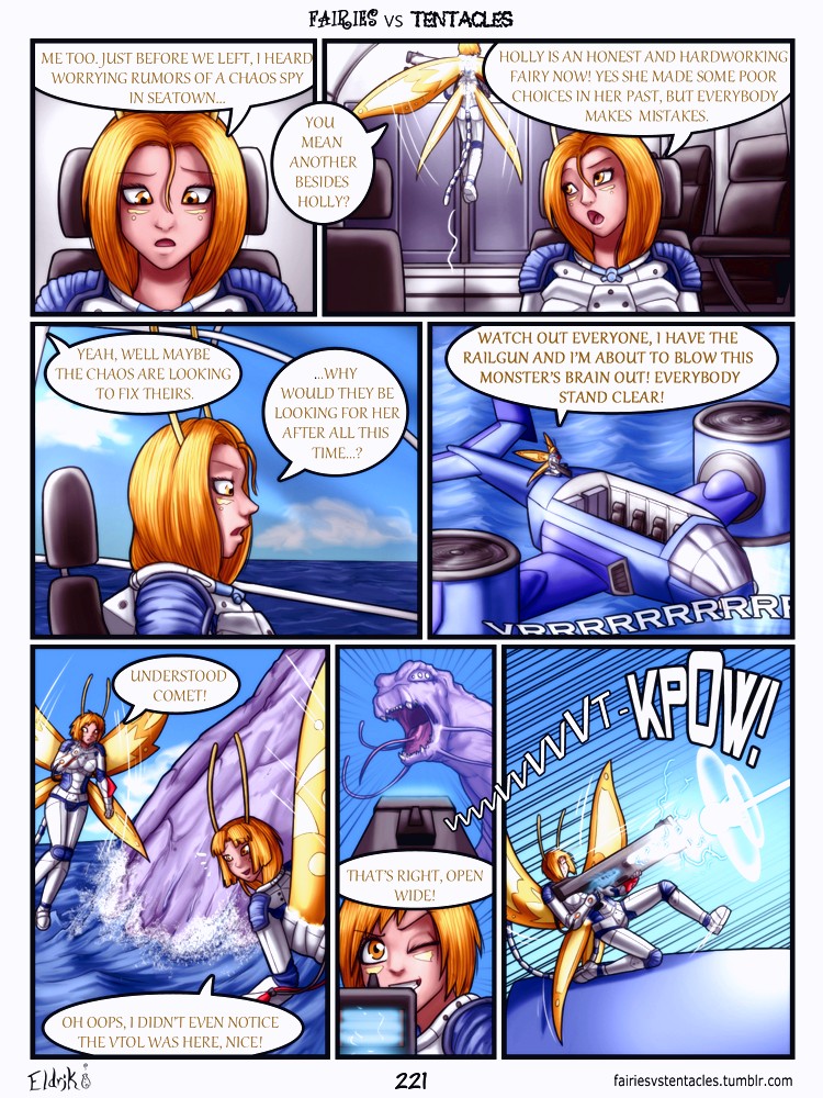 Fairies vs Tentacles page 222