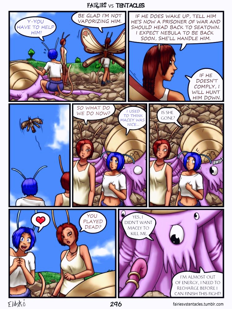 Fairies vs Tentacles page 297