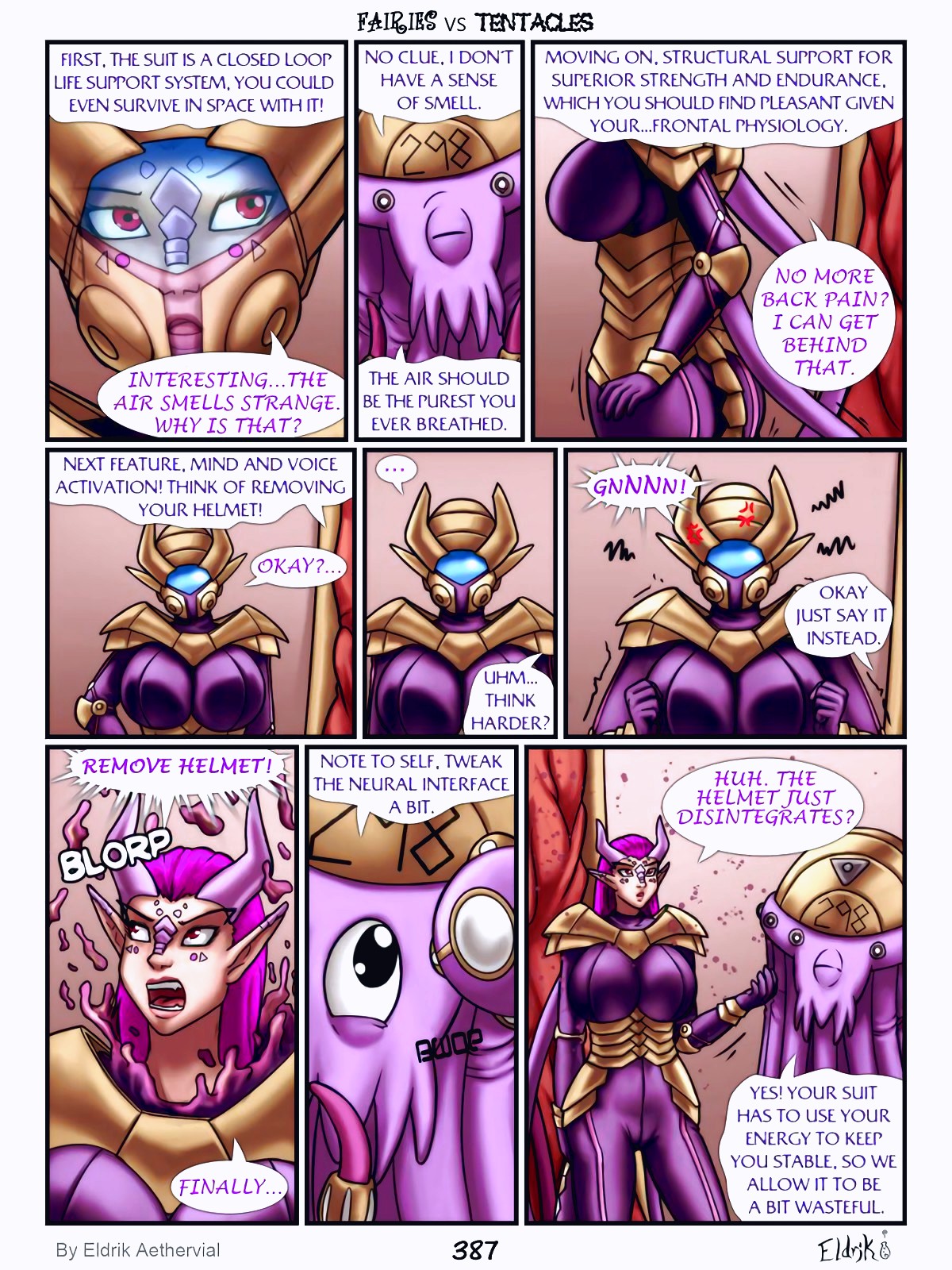 Fairies vs Tentacles page 388