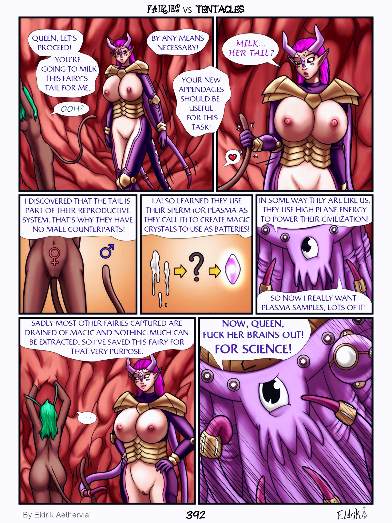 Fairies vs Tentacles page 393