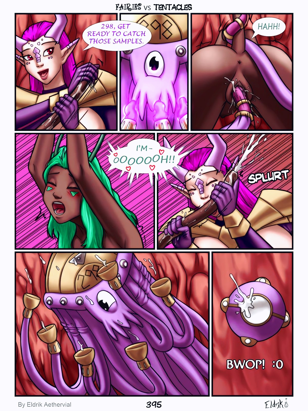 Fairies vs Tentacles page 396