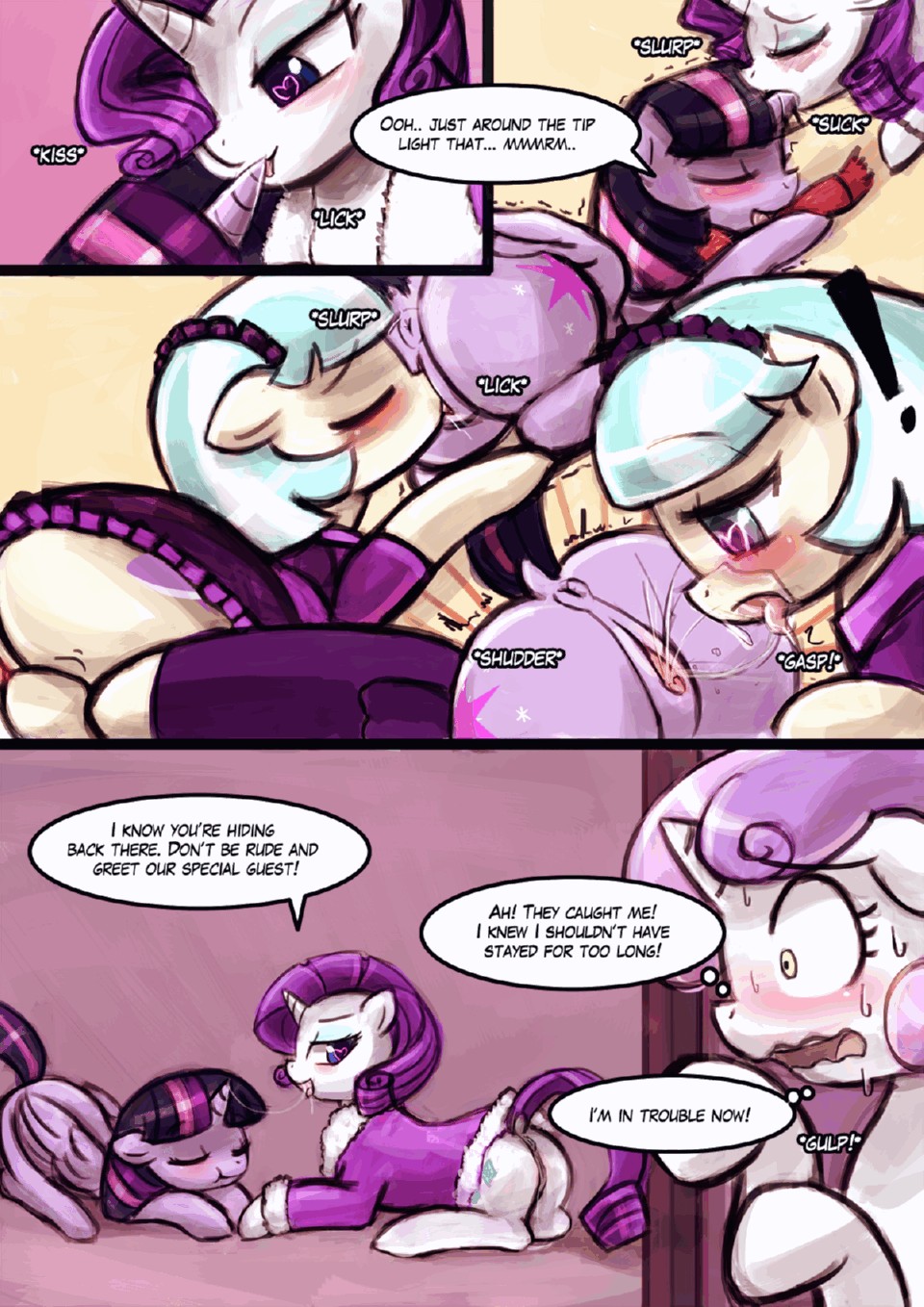 Hot Cocoa with Marshmallows porn comic page 005