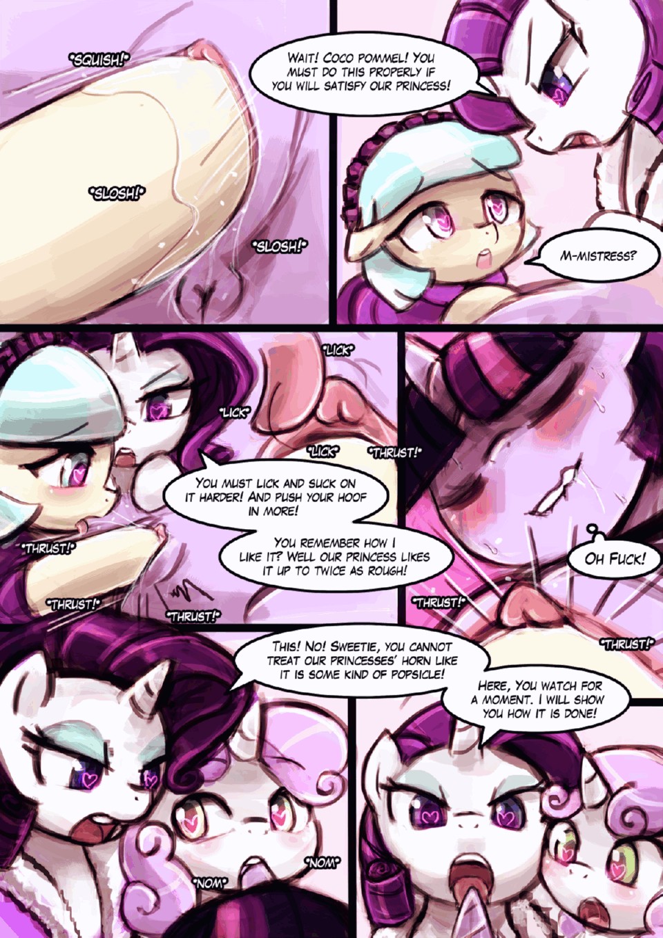 Hot Cocoa with Marshmallows porn comic page 007