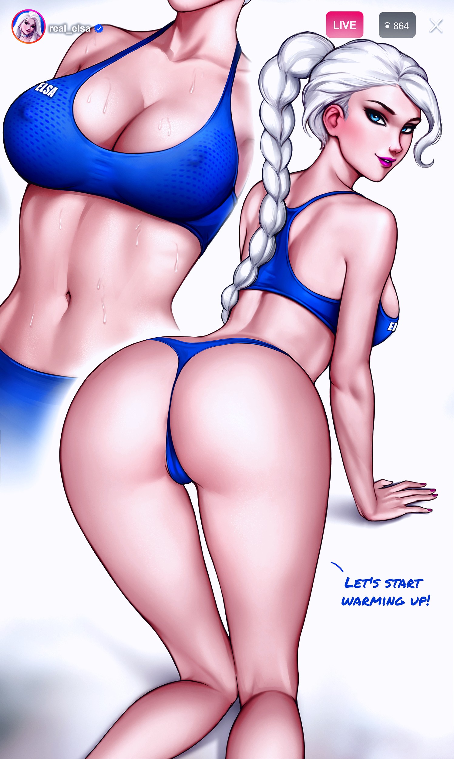 How to train your ass with Elsa page 04