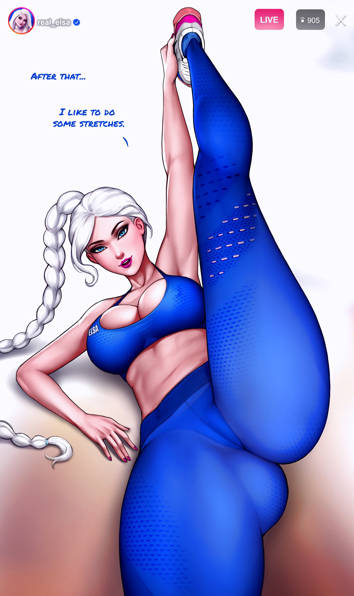 How to train your ass with Elsa page 05