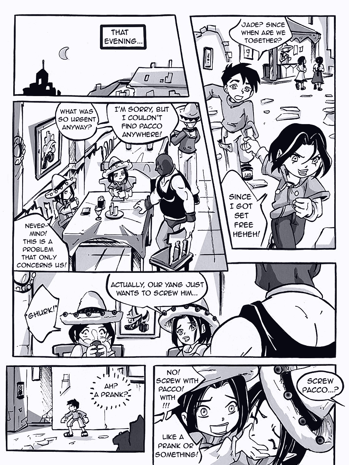 Jade Adventure porn comic page 011