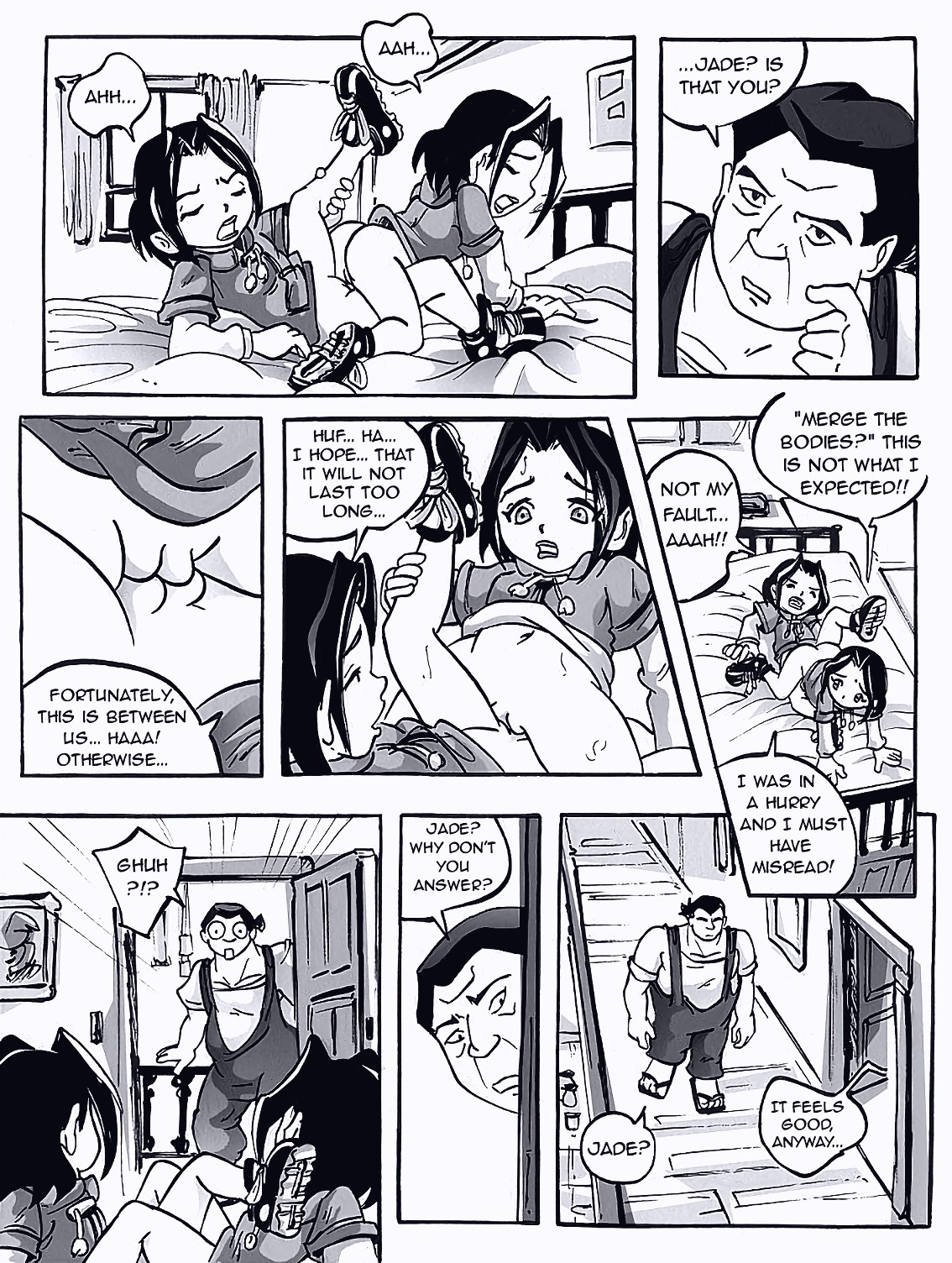 Jade Adventure porn comic page 030