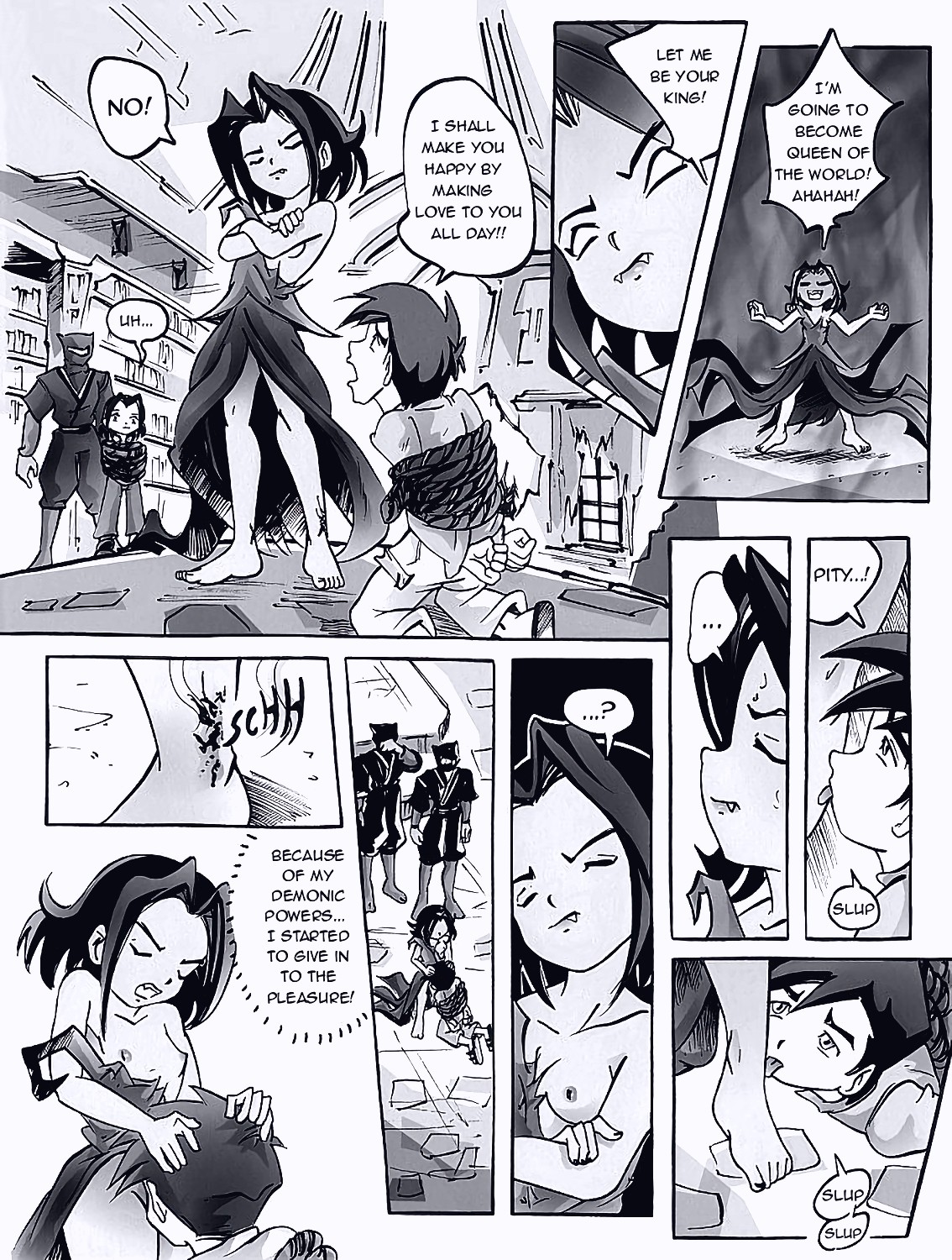 Jade Adventure porn comic page 117